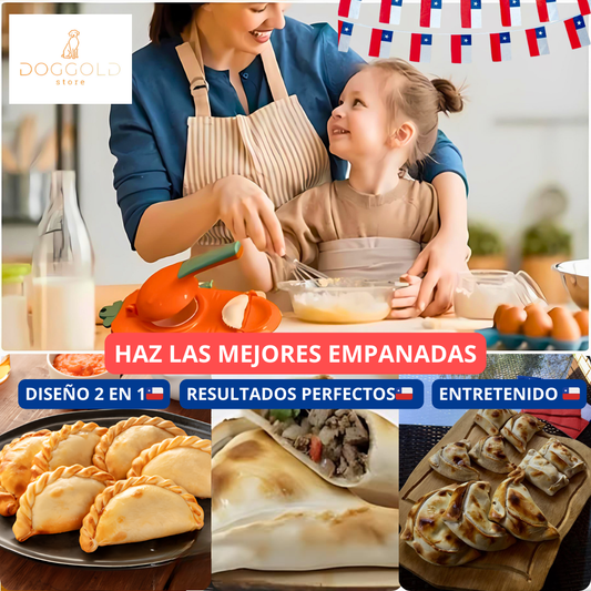 Empanada Fácil ™ Molde 2 en 1 Empanadas + Libro digital de recetas GRATIS 🇨🇱