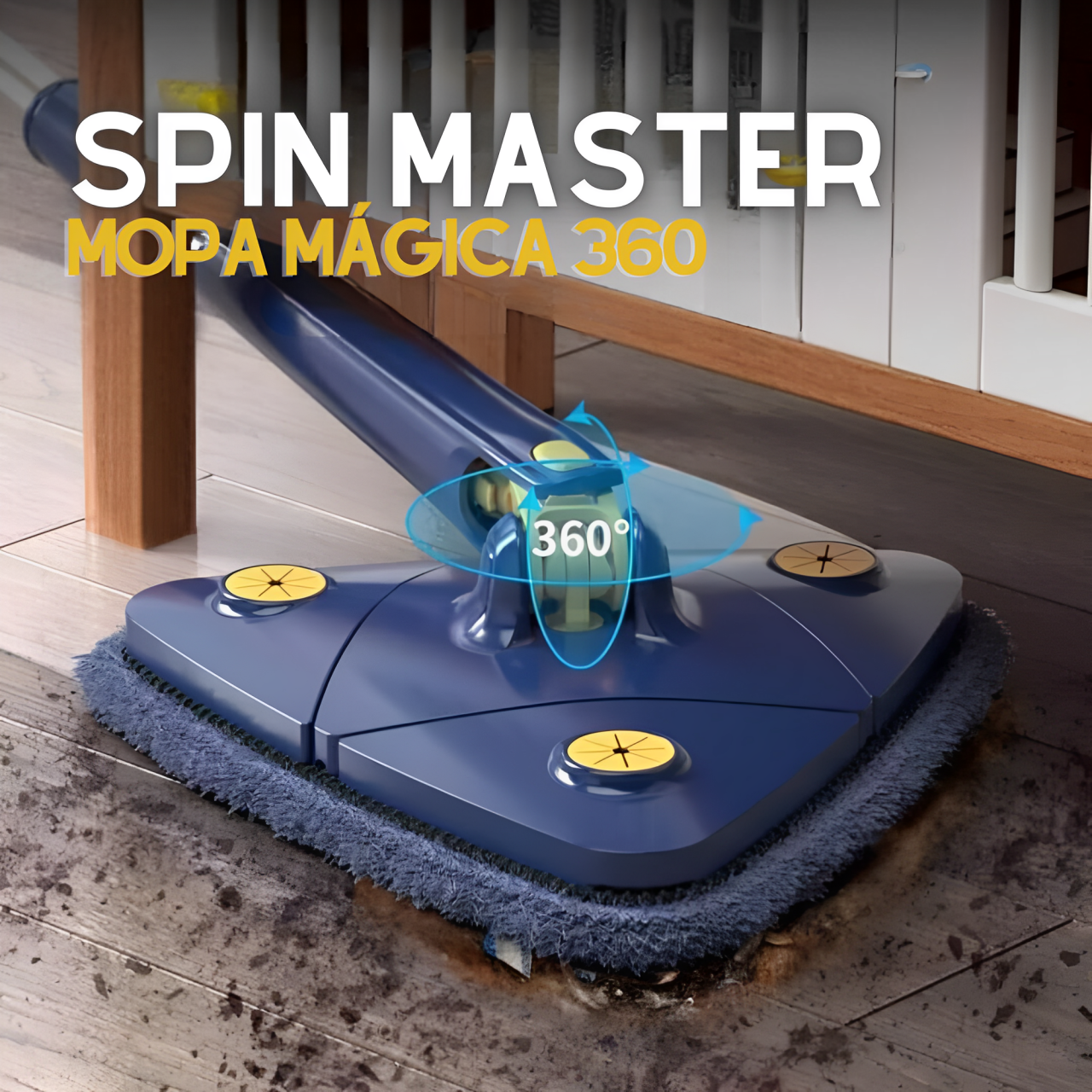 💫 SpinMaster 360 🤩  Mopa Triangular + ENVÍO GRATIS 🚚