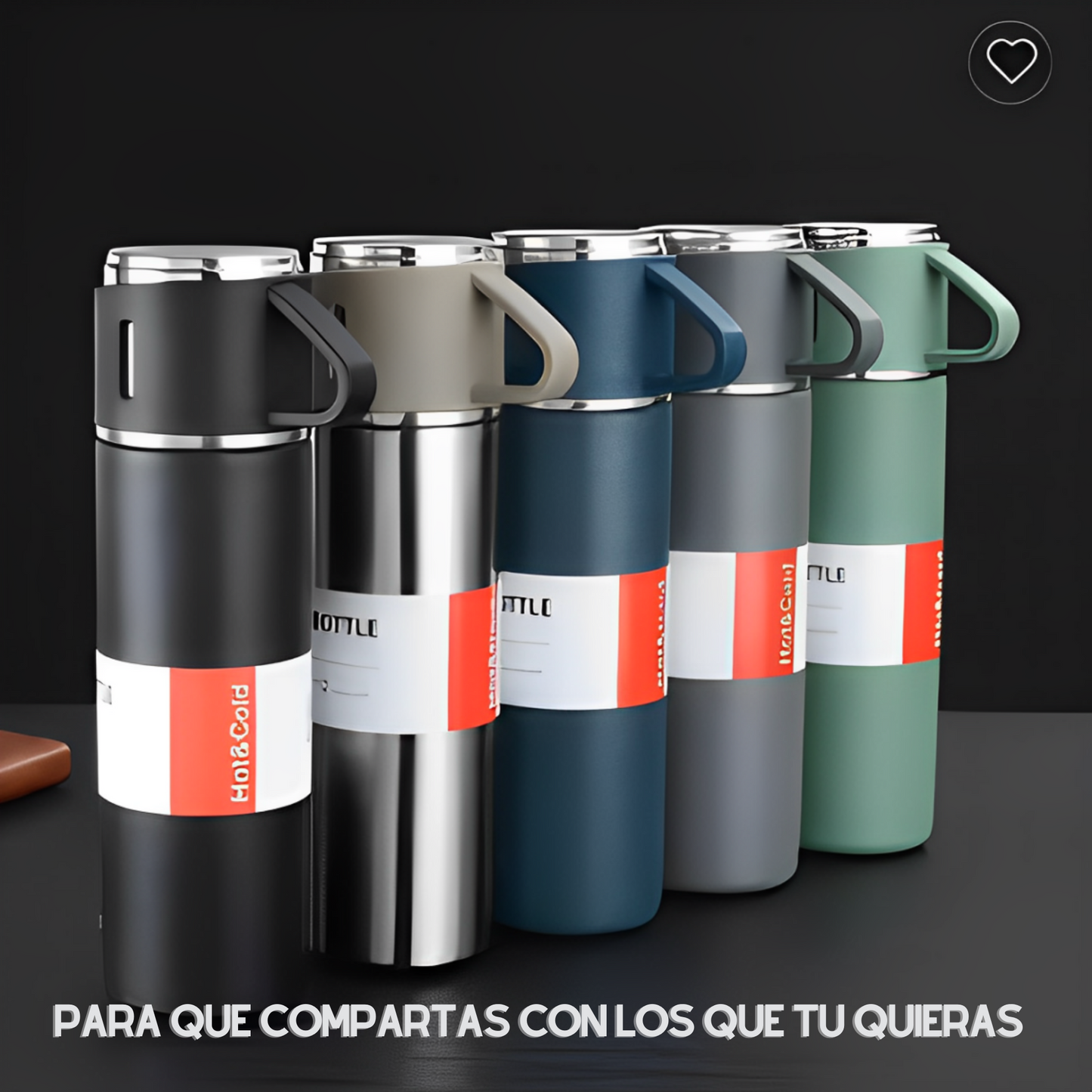 PACK PRO TERMO + 3 TAZAS