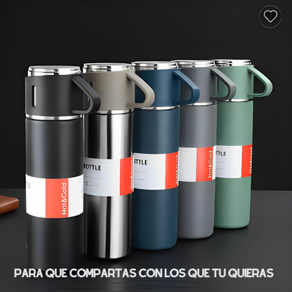 PACK PRO TERMO + 3 TAZAS