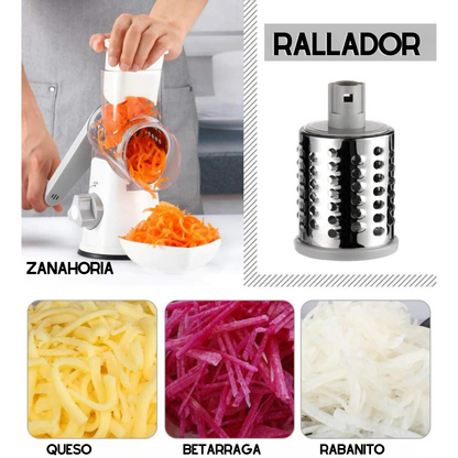 Rallador y cortador de verduras