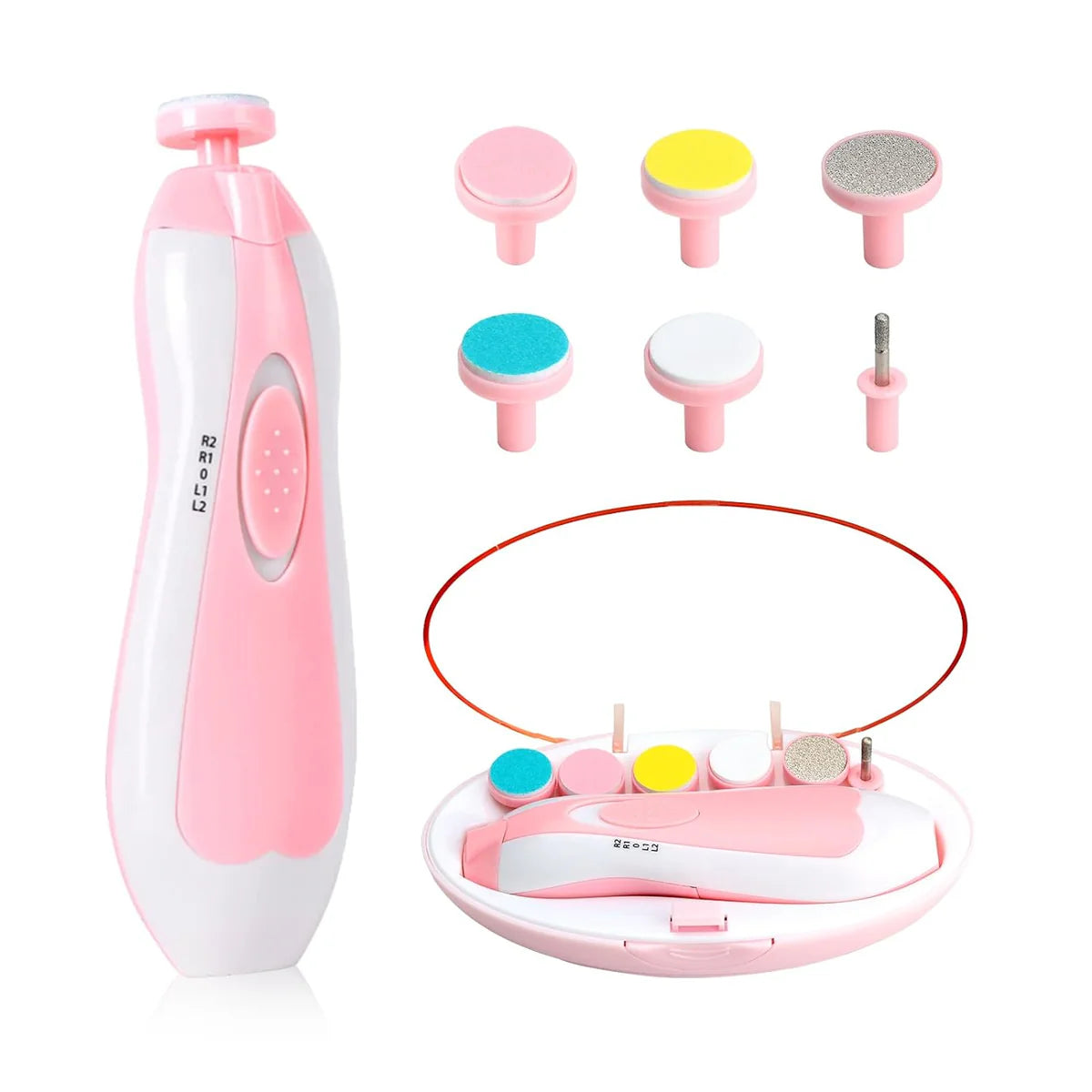 BABY NAIL™ Kit de lima para uñas de bebe (Incluye 6 cabezales)